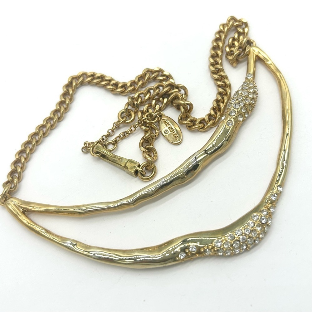 Ann Taylor Gold Jeweled Necklace